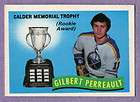 1971 72 OPC Gilbert Perreault Buffalo Sabres Calder Memorial Trophy 