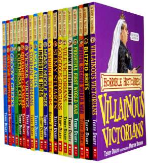 Horrible Histories Collection 20 Books Set New RRP: £ 120.00