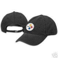 Pittsburgh STEELERS Black 3D Logo Slouch Cap by Reebok!  