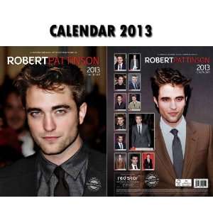  ROBERT PATTINSON TWILIGHT 2013 CALENDAR + FREE ROBERT PATTINSON 