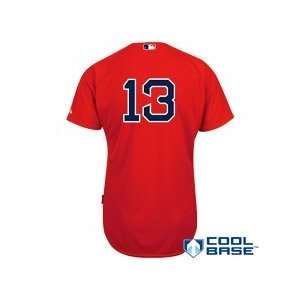  Boston Red Sox Authentic Carl Crawford Alternate Home Cool 