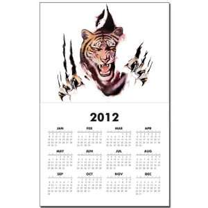    Calendar Print w Current Year Tiger Rip Out: Everything Else