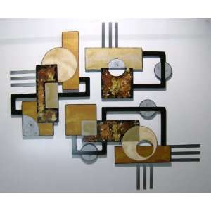   Abstract Wall Art Wood Sculpture, Design by Alisa: Home & Kitchen