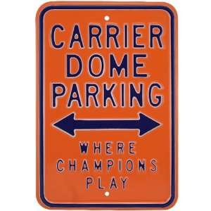  Syracuse Orange Carrier Dome Parking Sign Sports 