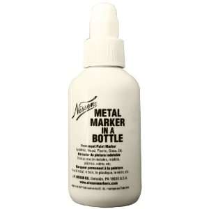 Nissen MBWHM Metal Ball Point Marker in Plastic Bottle, 1/8 Tip 