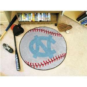  UNC   Chapel Hill NCAA Baseball Round Floor Mat (29) NC 