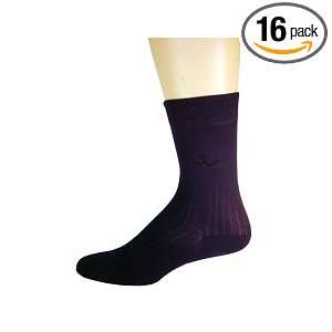   Black Wood Silk Dress Crew Socks Size 9 13: Health & Personal Care