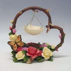  Marex Rose Heart Resin Hanging Bowl Fragrance Diffuser 