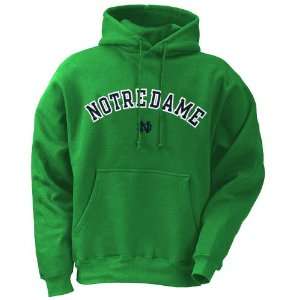   Dame Fighting Irish Green Power Hoody Sweatshirt: Sports & Outdoors