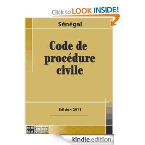 Code de Procédure Civile (French Edition) Sénégal  
