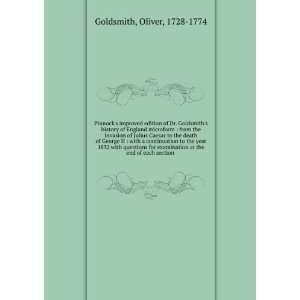  Pinnocks improved edition of Dr. Goldsmiths history of 