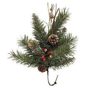   16 Frosted Pine Cone and Berries Pine Sprays: Arts, Crafts & Sewing