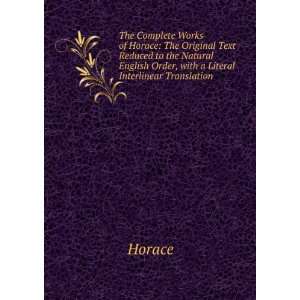  Horaces complete works Horace Horace Books