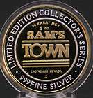 20 Silver/Gold Strike Sams Town Gaming Casino Token. S Mint Mark 