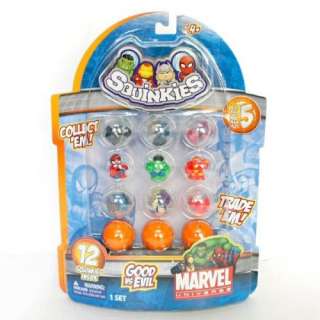 Multi Series Squinkies MARVEL DICE DOOS Cute Squinkie Bubble Pack Toy 