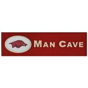  University of Arkansas Man Cave Sign: Sports & Outdoors