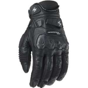 Scorpion Klaw Mens Leather On Road Motorcycle Gloves   Black / X 