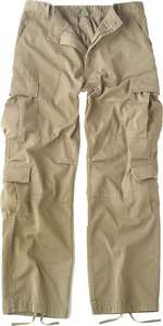 Vintage Paratrooper Cargos Fatigues Military Camo Pants  