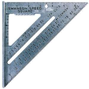   S0101 The Original Speed Square Rafter Square W/Book