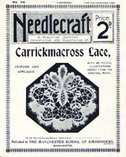 Carrickmacross Lace is the oldest of the various Irish Laces. The 