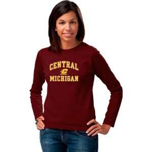  Central Michigan Chippewas Womens Perennial Long Sleeve T 