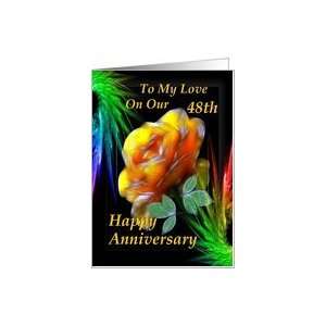  Anniversary ~ Partner / Spouse ~ Year Specific 48th 