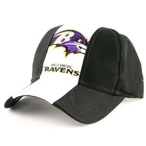   Ravens Center Stripe Adjustable Baseball Hat: Sports & Outdoors