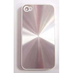   Silver hard cover case for Apple iPhone 4 / iPhone 4G Electronics