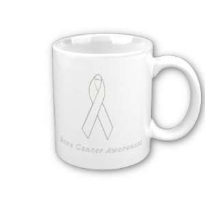 Bone Cancer Awareness Ribbon Coffee Mug