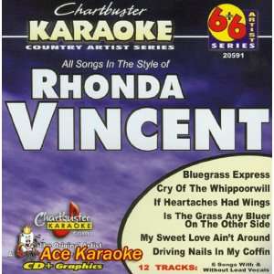   Karaoke 6X6 CDG CB20591   Rhonda Vincent Musical Instruments