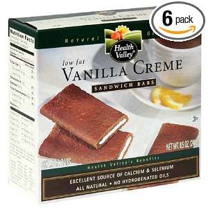 Health Valley Bars, Cafe Creations   Vanilla Creme, 8.5 Ounce Boxes 