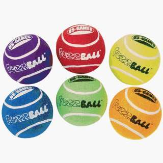   Balls Sport Specific   Fuzzball Softball Set Of 6: Sports & Outdoors