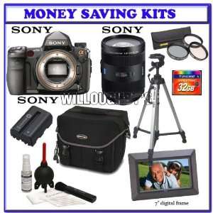  24.6MP Digital SLR Camera (Black) + Sony 24  70mm f/2.8 Carl Zeiss 