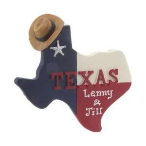  Personalized Texas Christmas Ornament: Home & Kitchen