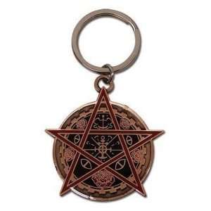  Trinity Blood Rosen Creuz Order Emblem Metal Keychain 