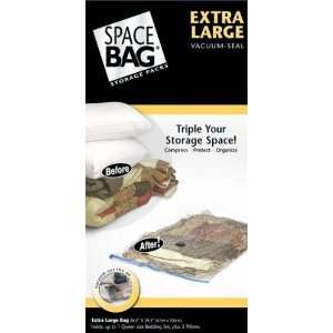  Space Bag Vacuum Seal Bag, Extra Large, 1 Count: Home 