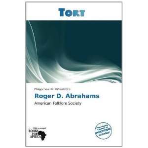   Roger D. Abrahams (9786137997833) Philippe Valentin Giffard Books