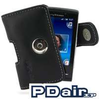 PDair Leather Case for Sony Ericsson Xperia X10 mini   Horizontal 