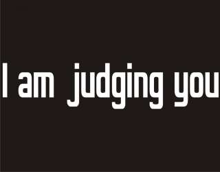 the first us only i am judging you t shirt