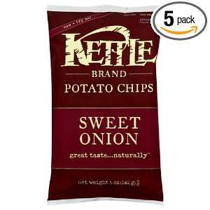 Kettle Brand Chips, Sweet Onion Grocery & Gourmet Food