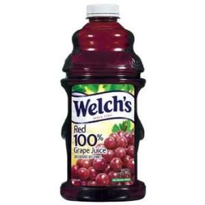 Welchs Red 100% Grape Juice 64 oz (Pack of 8)  Grocery 