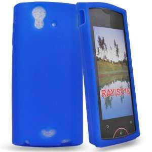  Mobile Palace  Blue silicone case cover for sony ericsson xperia 