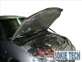 96 97 98 00 Honda Civic EK Black Carbon Fiber Bonnet Gas Hood Damper 