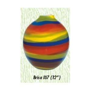  Brisa Vase Hand Blown Modern Glass Vase: Home & Kitchen