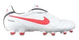 Nike Tiempo Legend III FG White/Red Black Boots  