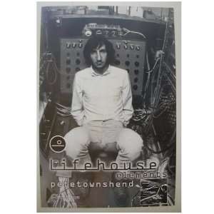  Pete Townshend of The Who Poster Peter Lifehouse