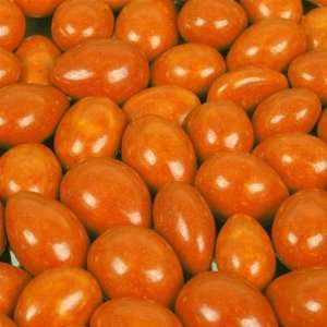 Choco Covered Jordan Almonds in Orange 5 LBS  Grocery 
