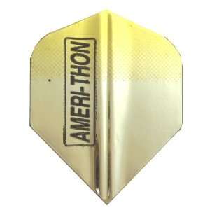   #3200 AmeriThon Gold Tint To Silver Dart Flights