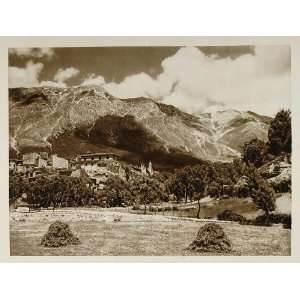 1925 Assergi Gran Sasso dItalia Mountain Landscape 