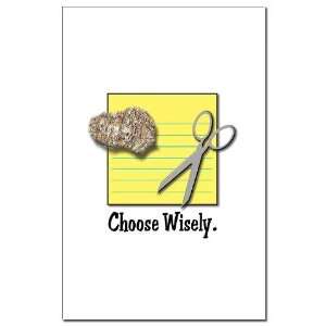 Choose Wisely Rock Paper Sci Funny Mini Poster Print by 